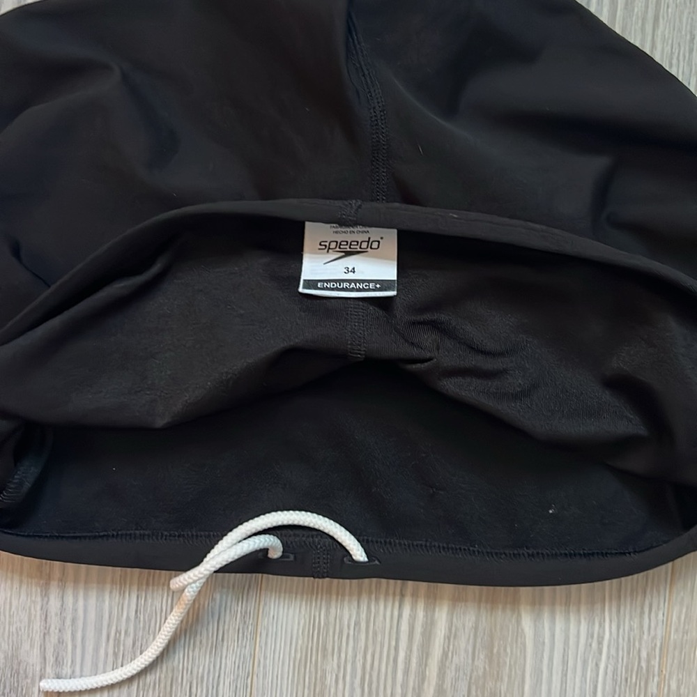 Speedo Men's Swimsuit Brief Endurance+ Splice Team Black Size: 34 - Picture 3 of 4